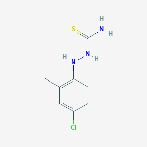 molecular formula C8H10ClN3S B1223968 (4-Chloro-2-methylanilino)thiourea 