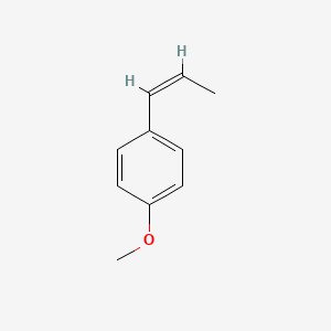 molecular formula C10H12O B1224065 cis-Anethole CAS No. 25679-28-1