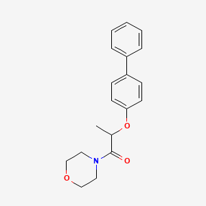 1-(4-Morpholinyl)-2-(4-phenylphenoxy)-1-propanone