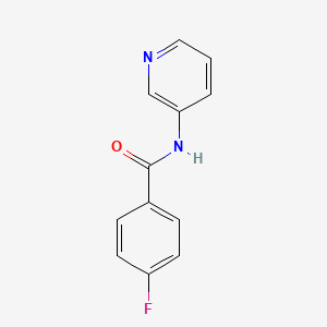 4-fluoro-N-(3-pyridinyl)benzamide
