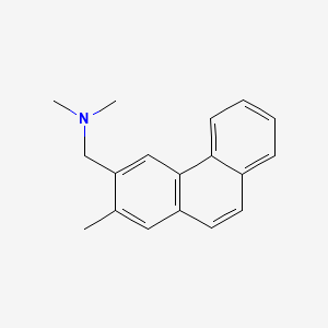 N,N-dimethyl-1-(2-methyl-3-phenanthrenyl)methanamine