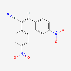 2,3-Bis(4-nitrophenyl)acrylonitrile