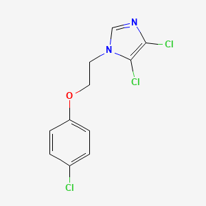 4,5-Dichloro-1-[2-(4-chlorophenoxy)ethyl]imidazole