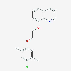 8-[2-(4-Chloro-2,5-dimethylphenoxy)ethoxy]quinoline