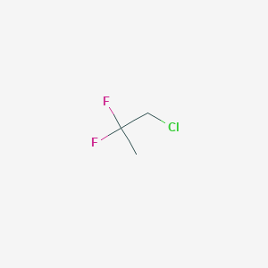 molecular formula C3H5ClF2 B122421 1-Chloro-2,2-difluoropropane CAS No. 420-99-5