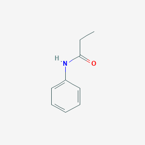 molecular formula C9H11NO B122424 N-Phenylpropanamide CAS No. 620-71-3