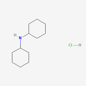 molecular formula C12H24ClN B1224246 Dicyclohexylamine hydrochloride CAS No. 4693-92-9