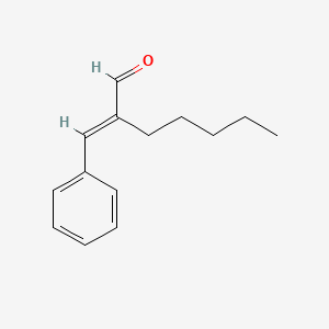 molecular formula C14H18O B1224299 Amylcinnamaldehyde CAS No. 1331-92-6