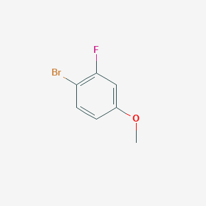 molecular formula C7H6BrFO B122430 4-Bromo-3-fluoroanisole CAS No. 458-50-4
