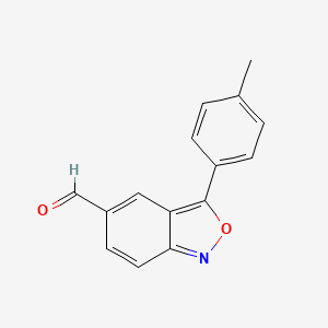 3-(4-Methylphenyl)-2,1-benzisoxazole-5-carbaldehyde