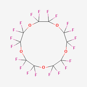 molecular formula C10F20O5 B1224359 Perfluoro-15-crown-5 CAS No. 97571-69-2