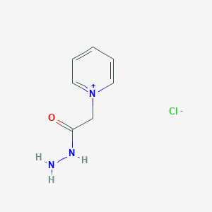 molecular formula C7H10ClN3O B122439 1-(2-Hydrazinyl-2-oxoethyl)-1-pyridinium Chloride CAS No. 1126-58-5