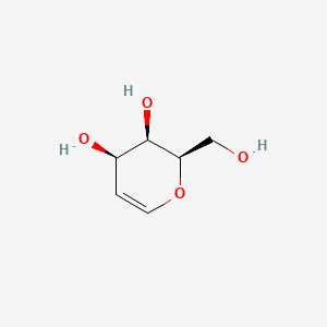 molecular formula C6H10O4 B1224392 D-Galactal CAS No. 29485-85-6