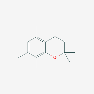 molecular formula C14H20O B1224416 2,2,5,7,8-Pentamethylchroman CAS No. 55646-01-0