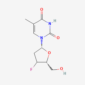 molecular formula C10H13FN2O4 B1224464 3'-Deoxy-3'-fluorothymidine 