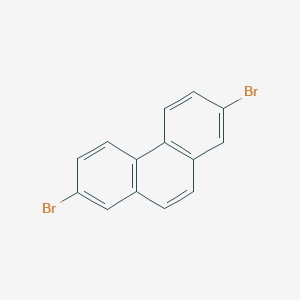 molecular formula C14H8Br2 B122447 2,7-Dibromophenanthrene CAS No. 62325-30-8