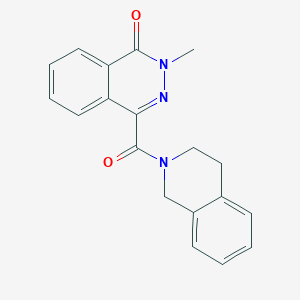 4-[3,4-dihydro-1H-isoquinolin-2-yl(oxo)methyl]-2-methyl-1-phthalazinone