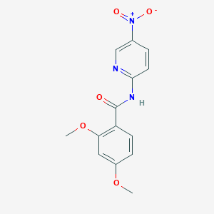 2,4-dimethoxy-N-(5-nitro-2-pyridinyl)benzamide