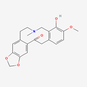 5,7,8,15-Tetrahydro-4-hydroxy-3-methoxy-6-methyl[1,3]benzodioxolo[5,6-e][2]benzazecin-14(6H)-one