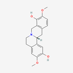molecular formula C19H21NO4 B1224586 (+)-Scoulerine 