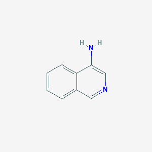 molecular formula C9H8N2 B122460 4-Aminoisoquinoline CAS No. 23687-25-4