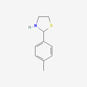 2-(4-Methylphenyl)thiazolidine