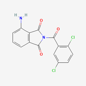 4-Amino-2-[(2,5-dichlorophenyl)-oxomethyl]isoindole-1,3-dione