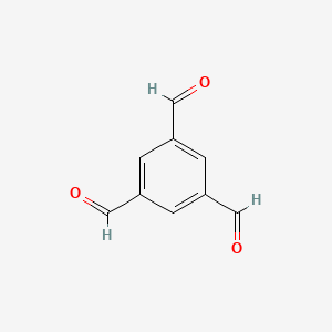 molecular formula C9H6O3 B1224647 Benzene-1,3,5-tricarbaldehyde CAS No. 3163-76-6
