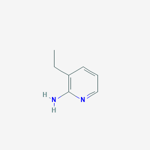 molecular formula C7H10N2 B122465 3-乙基吡啶-2-胺 CAS No. 42753-67-3