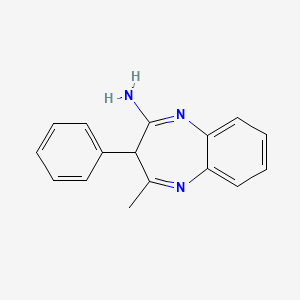 2-methyl-3-phenyl-3H-1,5-benzodiazepin-4-amine