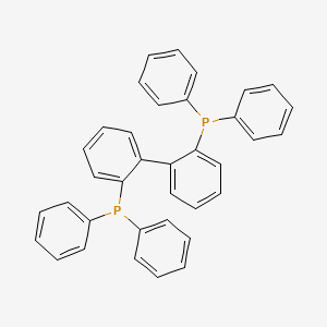 molecular formula C36H28P2 B1224689 2,2'-Bis(diphenylphosphino)biphenyl CAS No. 84783-64-2