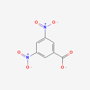 molecular formula C7H3N2O6- B1224709 3,5-Dinitrobenzoate CAS No. 7225-75-4