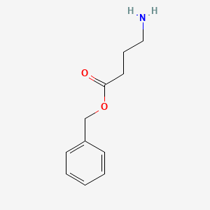 molecular formula C11H15NO2 B1224710 gamma-Aminobutyric acid benzyl ester CAS No. 46347-99-3