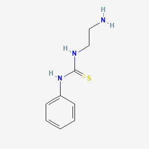 molecular formula C9H13N3S B1224717 1-(2-Aminoethyl)-3-phenylthiourea CAS No. 31090-77-4