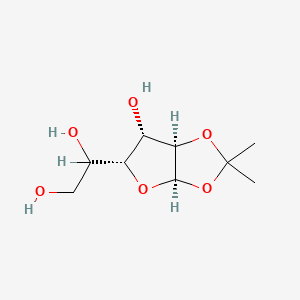 1-[(3aR,5R,6S,6aR)-6-hydroxy-2,2-dimethyl-3a,5,6,6a-tetrahydrofuro[2,3-d][1,3]dioxol-5-yl]ethane-1,2-diol