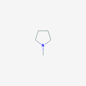 molecular formula C5H11N B122478 1-甲基吡咯烷 CAS No. 120-94-5