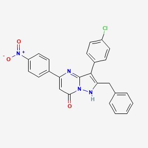 molecular formula C25H17ClN4O3 B1224781 NAV-2729 CAS No. 419547-11-8