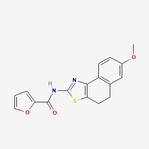 N-(7-methoxy-4,5-dihydrobenzo[e][1,3]benzothiazol-2-yl)-2-furancarboxamide