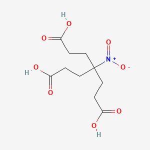 4-(2-Carboxyethyl)-4-nitroheptanedioic acid