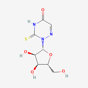 molecular formula C8H11N3O5S B1224825 2-Thio-6-azauridine CAS No. 27089-56-1