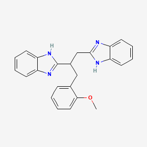 1-(2,3-Dibenzimidazol-2-ylpropyl)-2-methoxybenzene