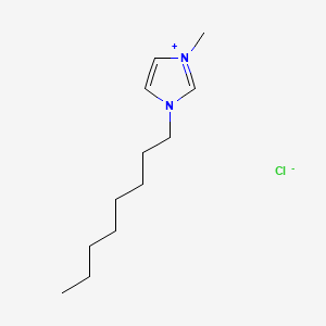 molecular formula C12H23ClN2 B1224878 1-Methyl-3-octylimidazolium chloride CAS No. 64697-40-1