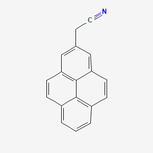 molecular formula C18H11N B1224894 2-(2-Pyrenyl)acetonitrile 