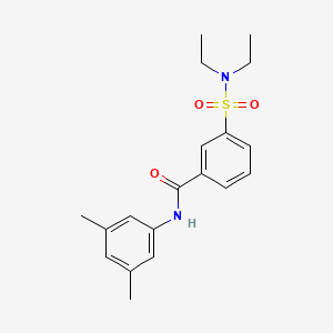 molecular formula C19H24N2O3S B1224899 3-(diethylsulfamoyl)-N-(3,5-dimethylphenyl)benzamide 
