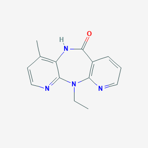 molecular formula C14H14N4O B122493 Unii-O3pen5V8WL CAS No. 133627-17-5