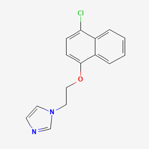 1-[2-[(4-Chloro-1-naphthalenyl)oxy]ethyl]imidazole