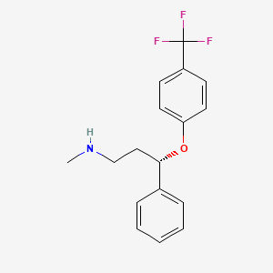 (3S)-N-methyl-3-phenyl-3-[4-(trifluoromethyl)phenoxy]propan-1-amine