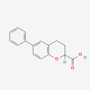 6-Phenylchroman-2-carboxylic acid