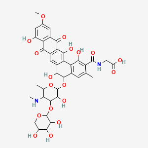 molecular formula C39H42N2O18 B1224982 Pradimicin D CAS No. 130743-10-1
