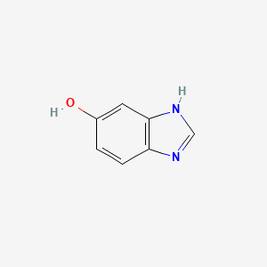 molecular formula C7H6N2O B1224985 5-Hydroxybenzimidazole CAS No. 41292-65-3